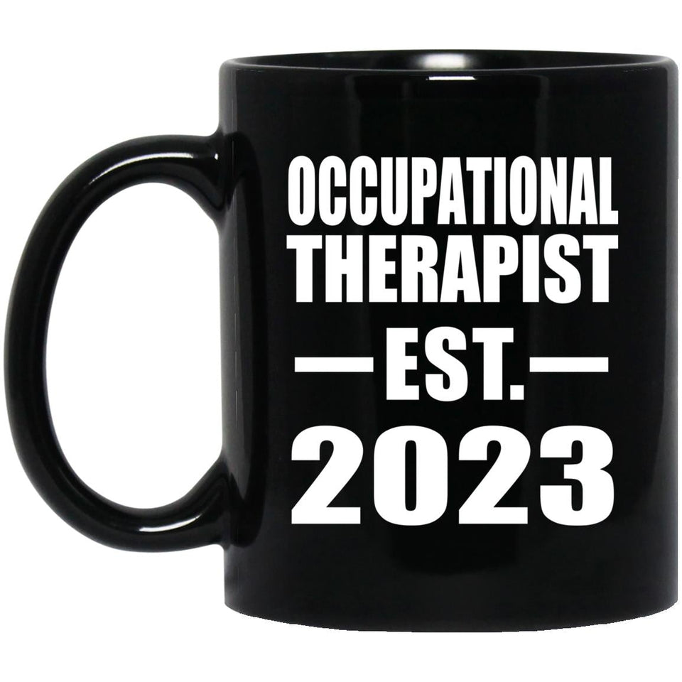 Occupational Therapist Established EST. 2023 - 11oz Coffee Mug Black