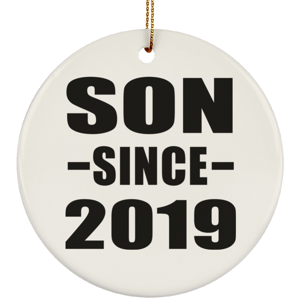 Son Since 2019 - Circle Ornament