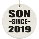 Son Since 2019 - Circle Ornament