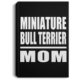Miniature Bull Terrier Mom - Canvas Portrait