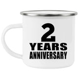 2nd Anniversary 2 Years - 12oz Camping Mug