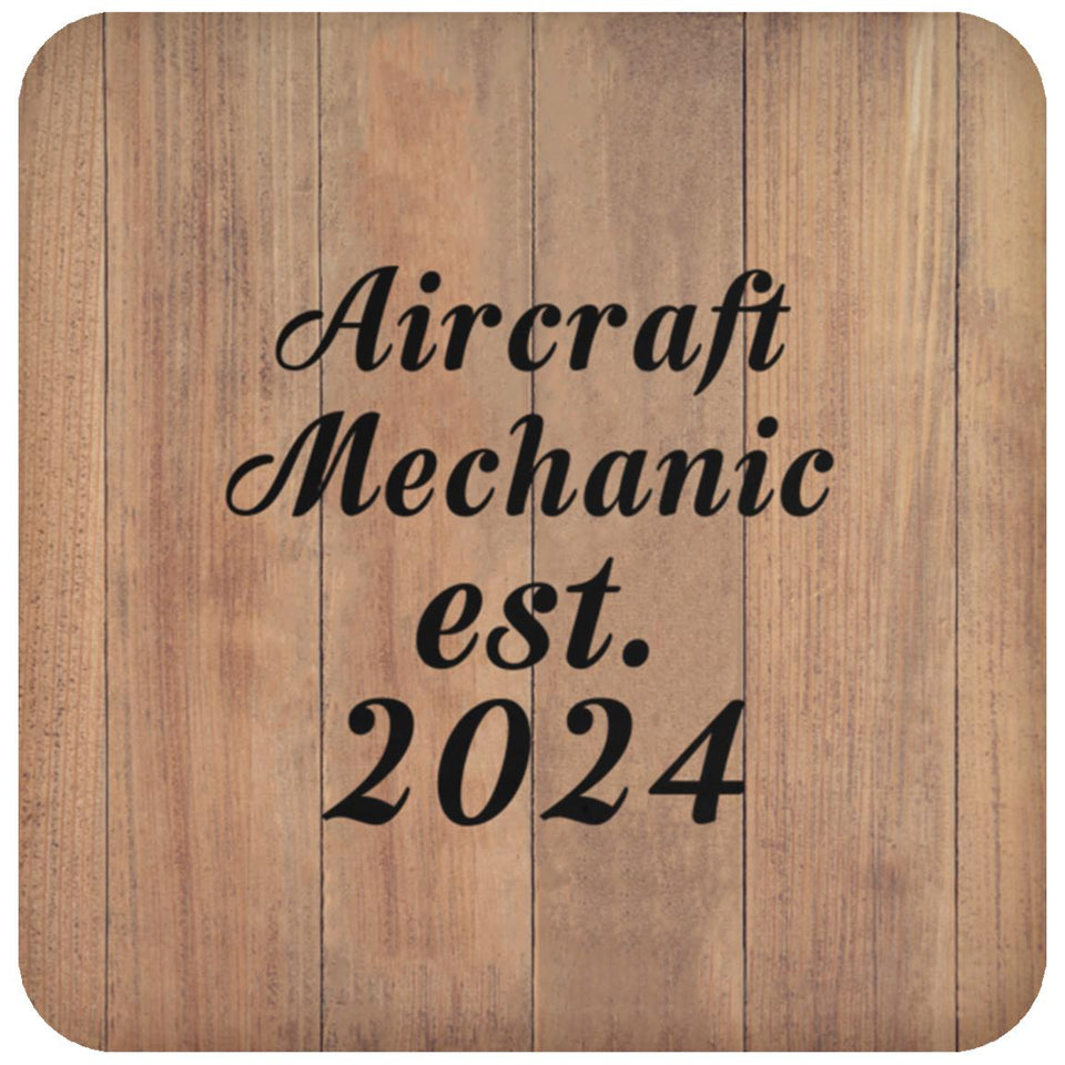 Aircraft Mechanic Established Est. 2024 - Drink Coaster C