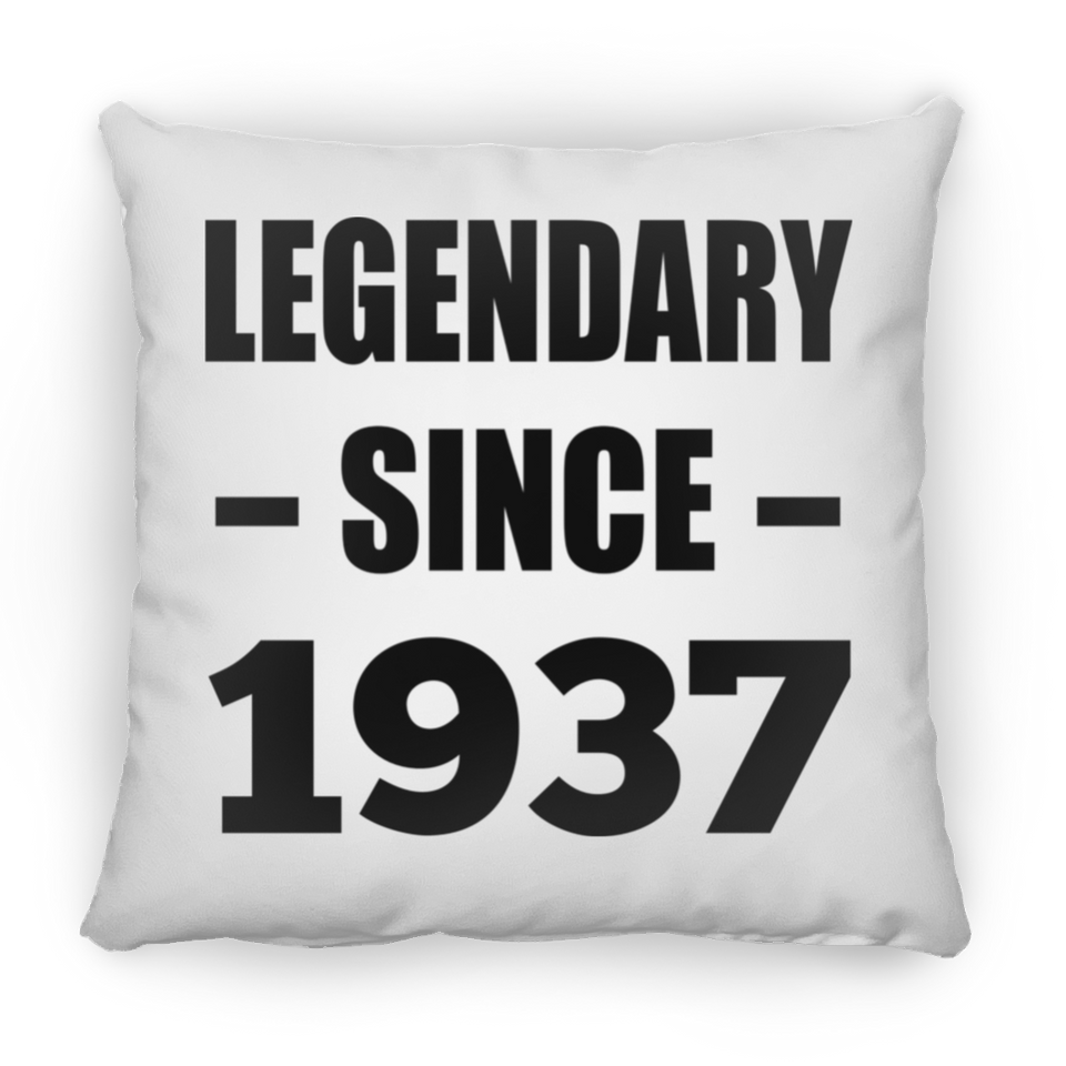 87th Birthday Legendary Since 1937 - Throw Pillow