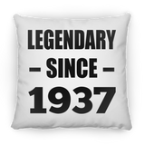 87th Birthday Legendary Since 1937 - Throw Pillow