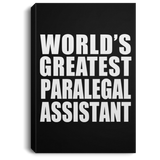 World's Greatest Paralegal Assistant - Canvas Portrait