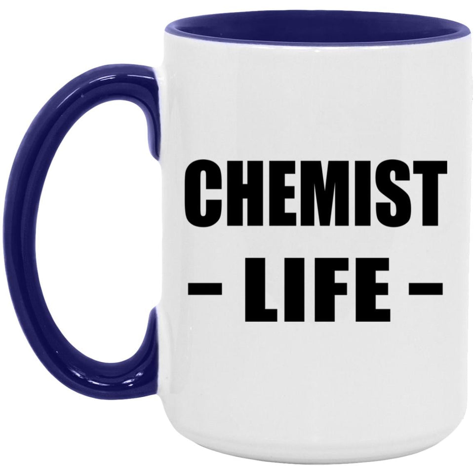 Chemist Life - 15oz Accent Mug Purple