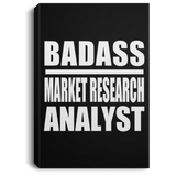 Badass Market Research Analyst - Canvas Portrait