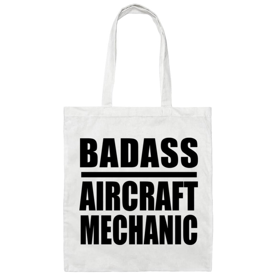 Badass Aircraft Mechanic - Tote Bag White