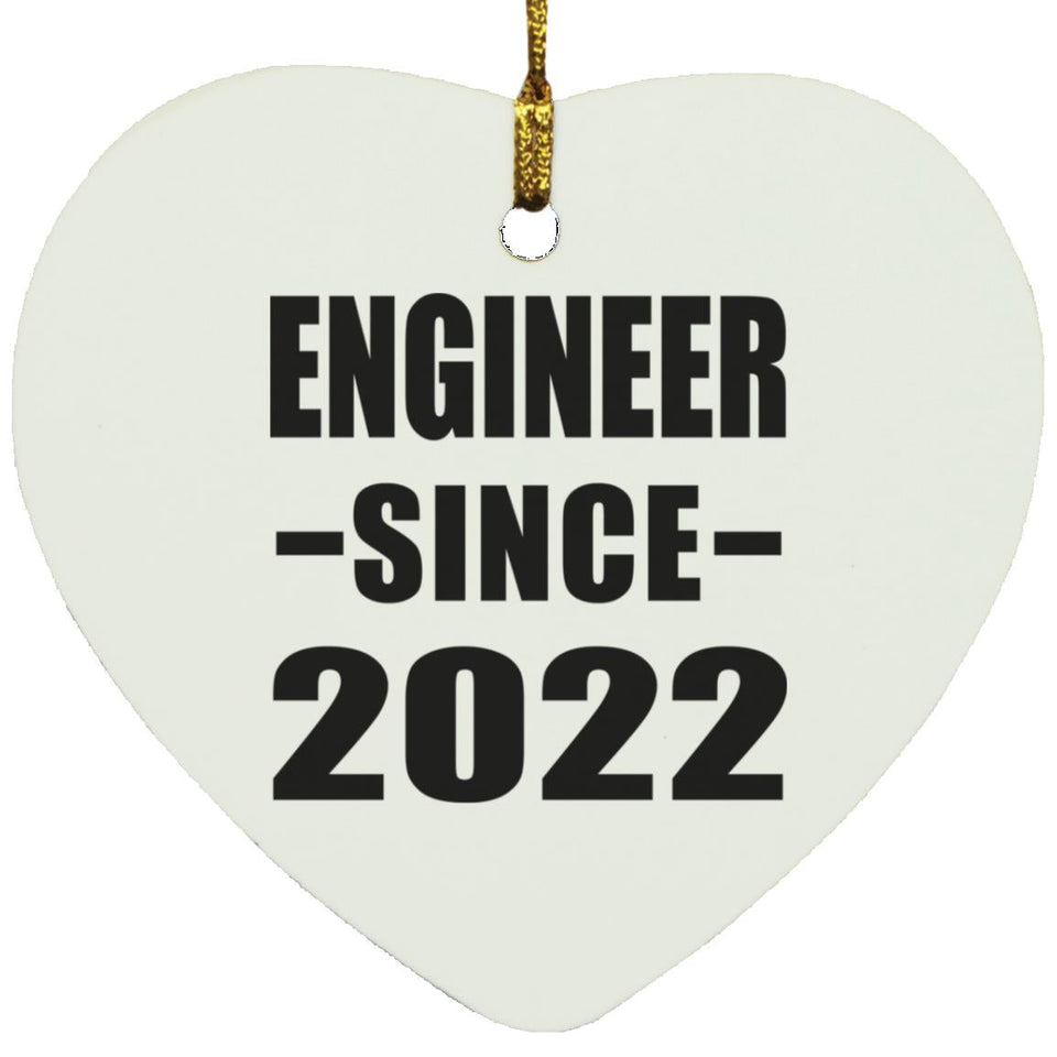 Engineer Since 2022 - Heart Ornament
