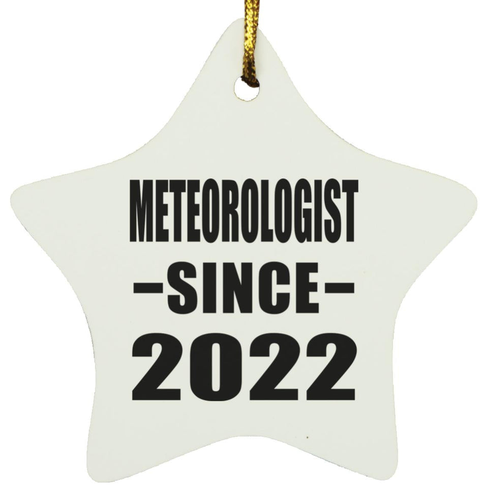 Meteorologist Since 2022 - Star Ornament