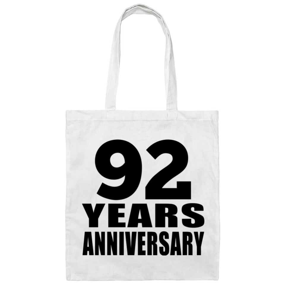 92nd Anniversary 92 Years - Tote Bag White