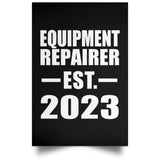 Equipment Repairer Established EST. 2023 - Poster Portrait