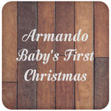 Armando Baby's First Christmas - Drink Coaster E