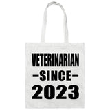 Veterinarian Since 2023 - Tote Bag White