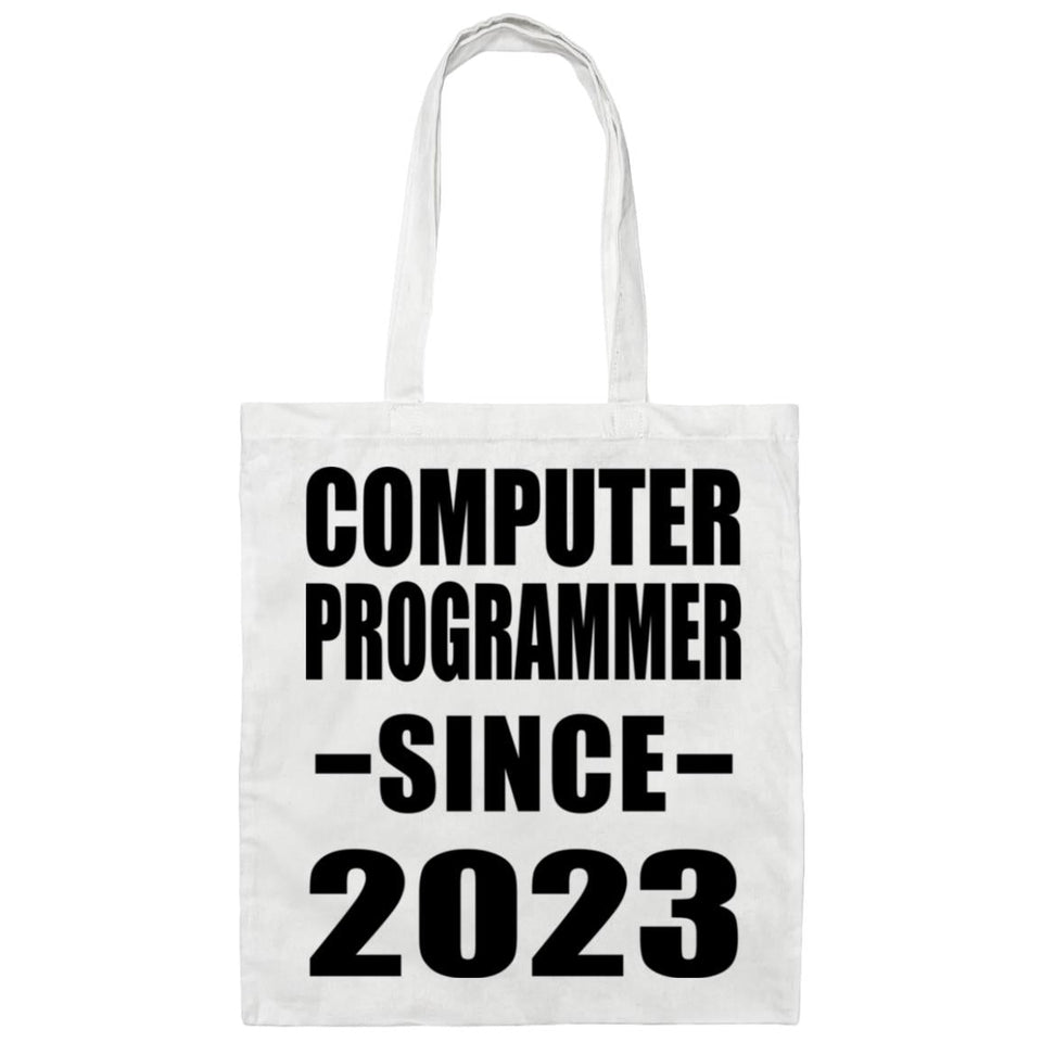 Computer Programmer Since 2023 - Tote Bag White