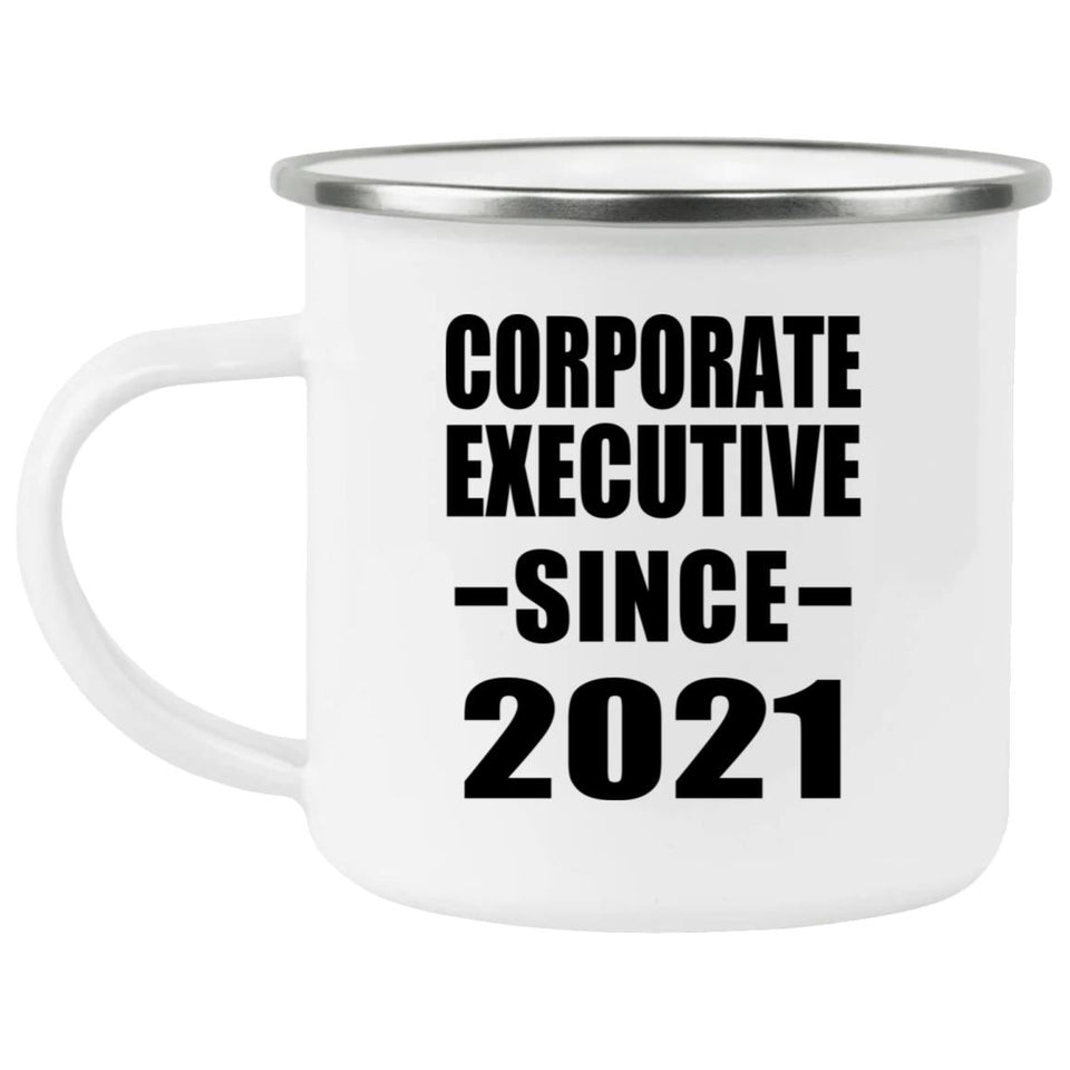 Corporate Executive Since 2021 - 12oz Camping Mug