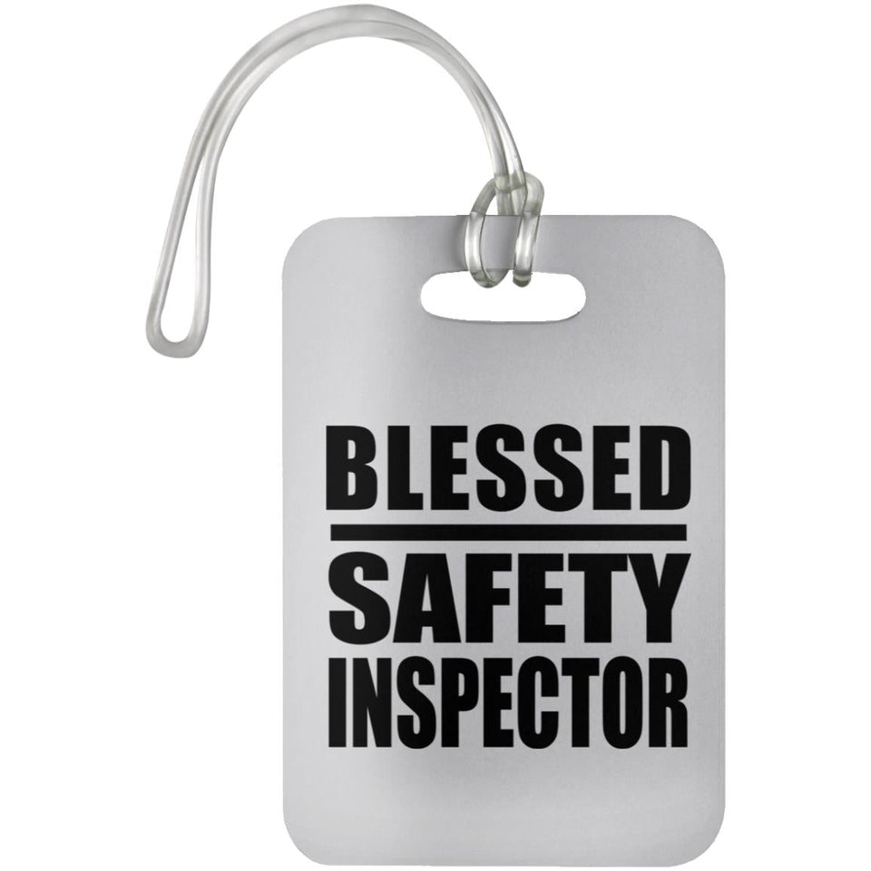 Blessed Safety Inspector - Luggage Bag Tag