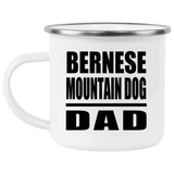 Bernese Mountain Dog Dad - 12oz Camping Mug