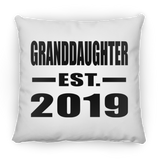 Granddaughter Established EST. 2019 - Throw Pillow