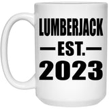 Lumberjack Established EST. 2023 - 15oz Coffee Mug