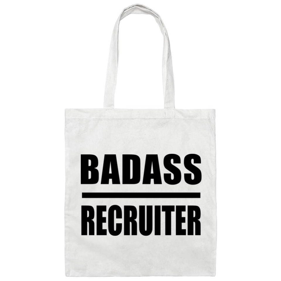 Badass Recruiter - Tote Bag White