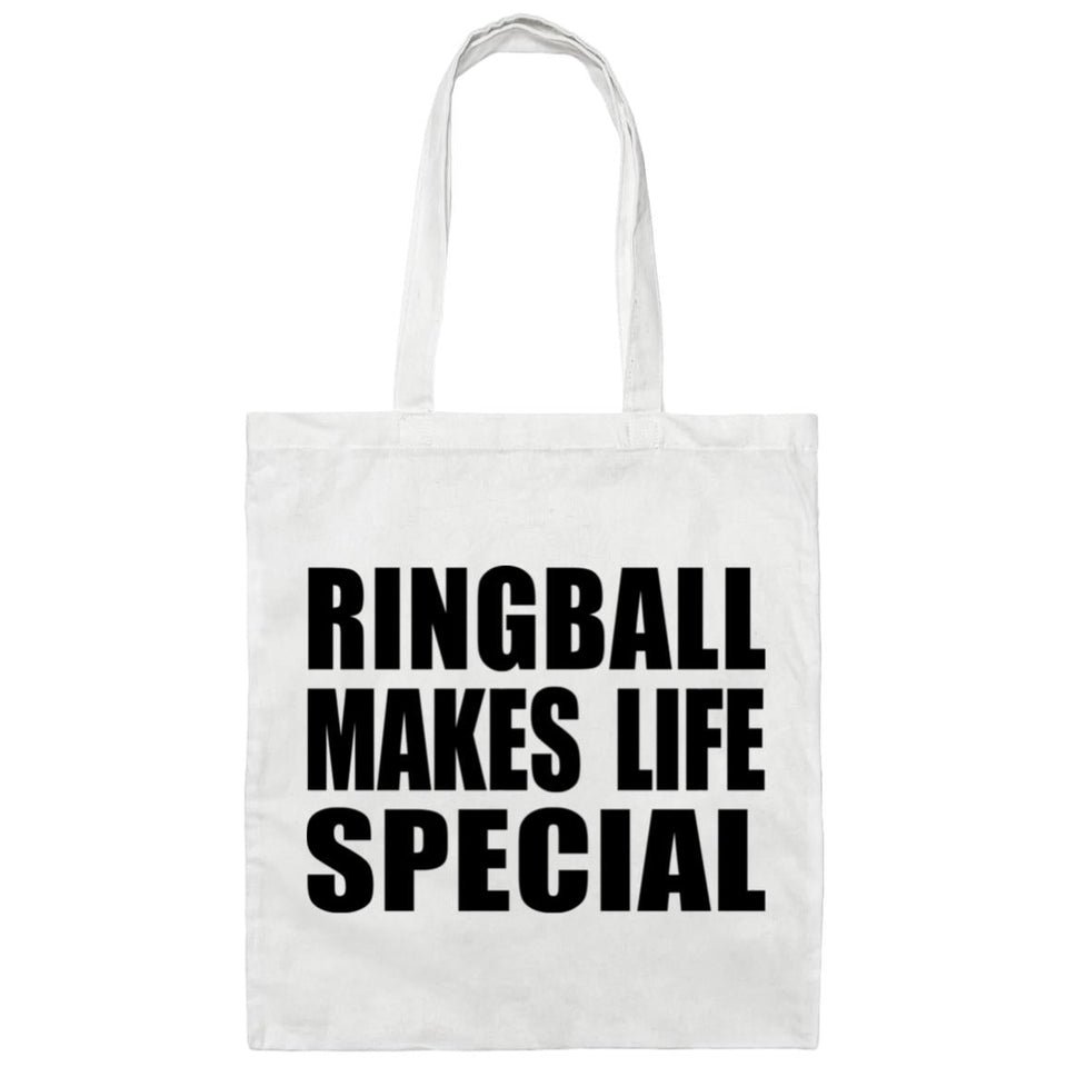 Ringball Makes Life Special - Tote Bag White