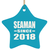Seaman Since 2018 - Star Ornament