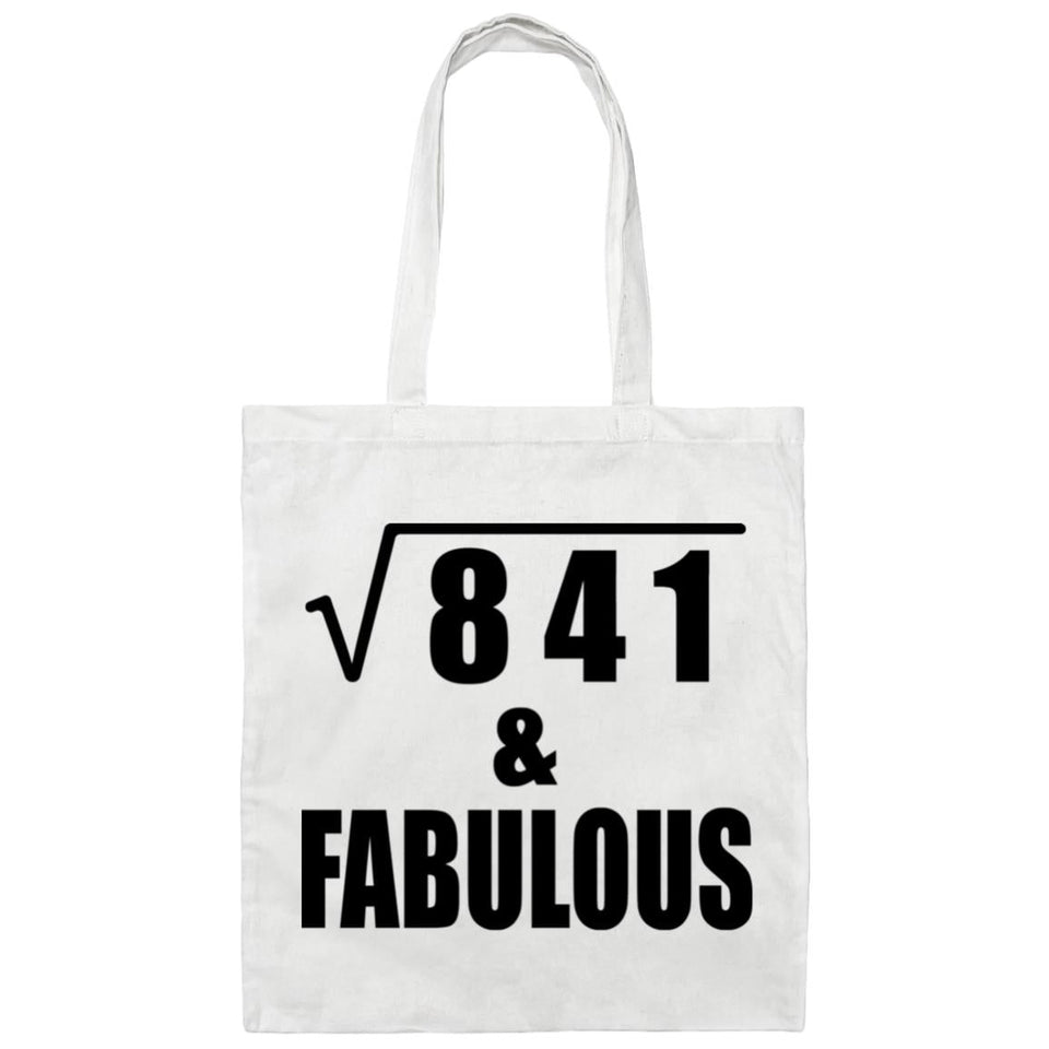 29th Birthday Square Root of 841 & Fabulous - Tote Bag White