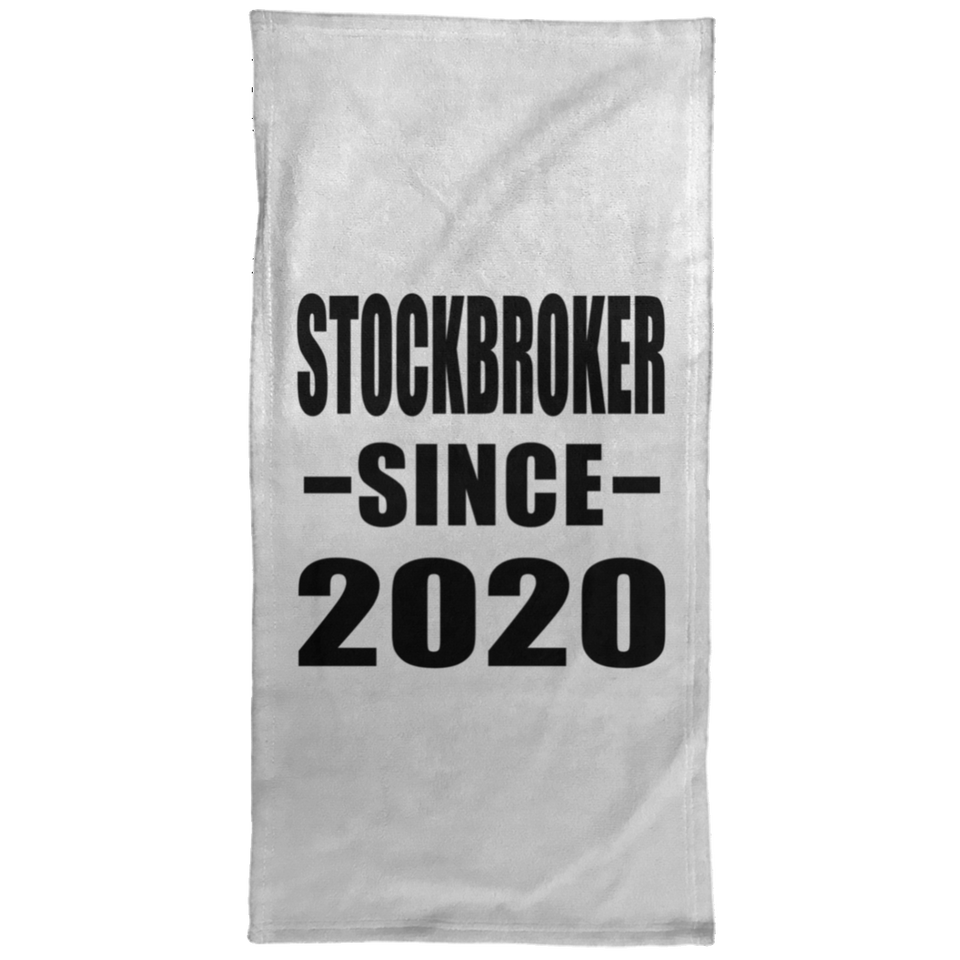 Stockbroker Since 2020 - Hand Towel