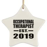 Occupational Therapist Established EST. 2019 - Star Ornament