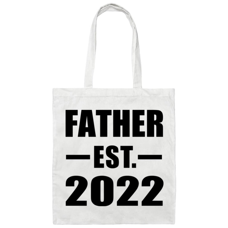 Father Established EST. 2022 - Tote Bag White