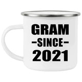 Gram Since 2021 - 12oz Camping Mug