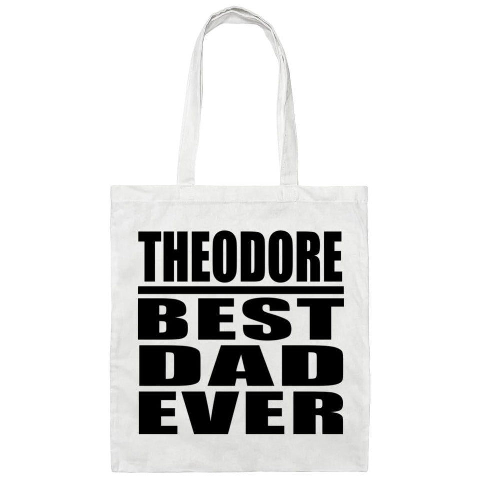Theodore Best Dad Ever - Tote Bag White