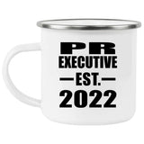 PR Executive Established EST. 2022 - 12oz Camping Mug