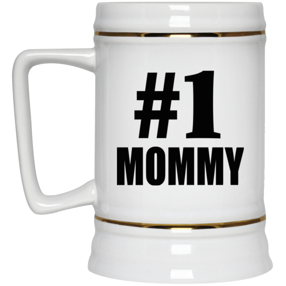 Number One #1 Mommy - Beer Stein
