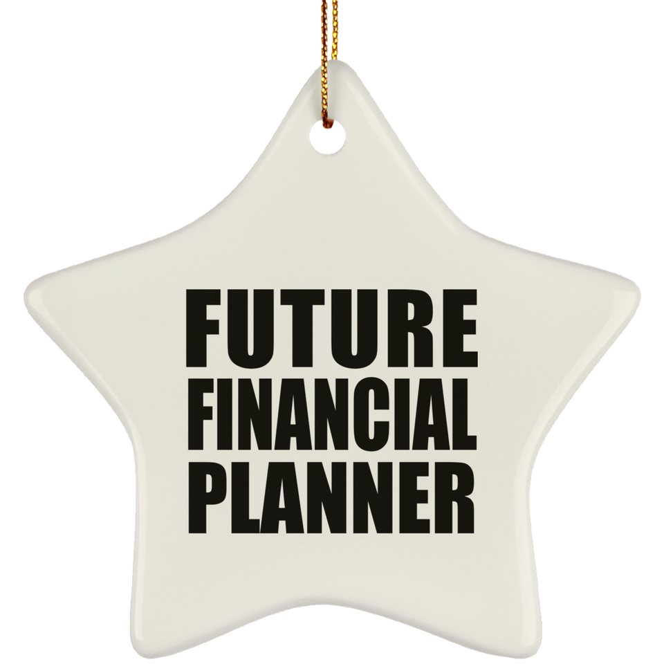 Future Financial Planner - Star Ornament