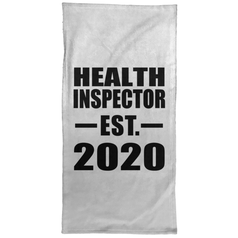 Health Inspector Established EST. 2020 - Hand Towel