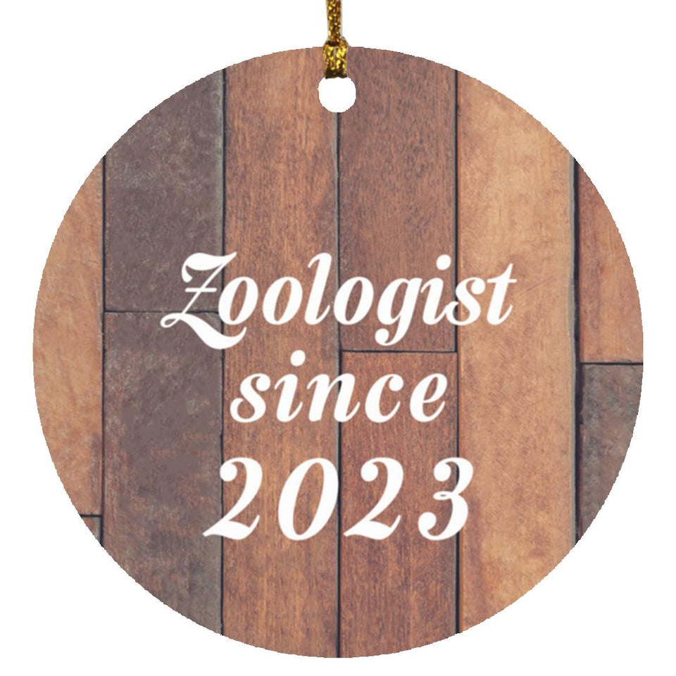 Zoologist Since 2023 - Circle Ornament E
