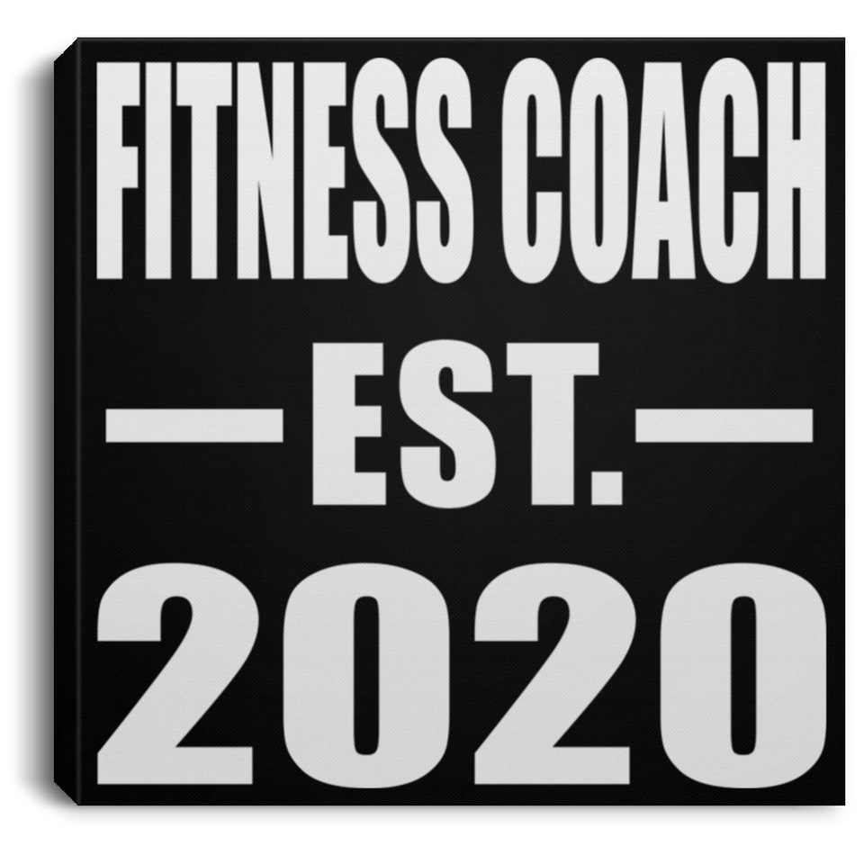 Fitness Coach Established EST. 2020 - Canvas Square