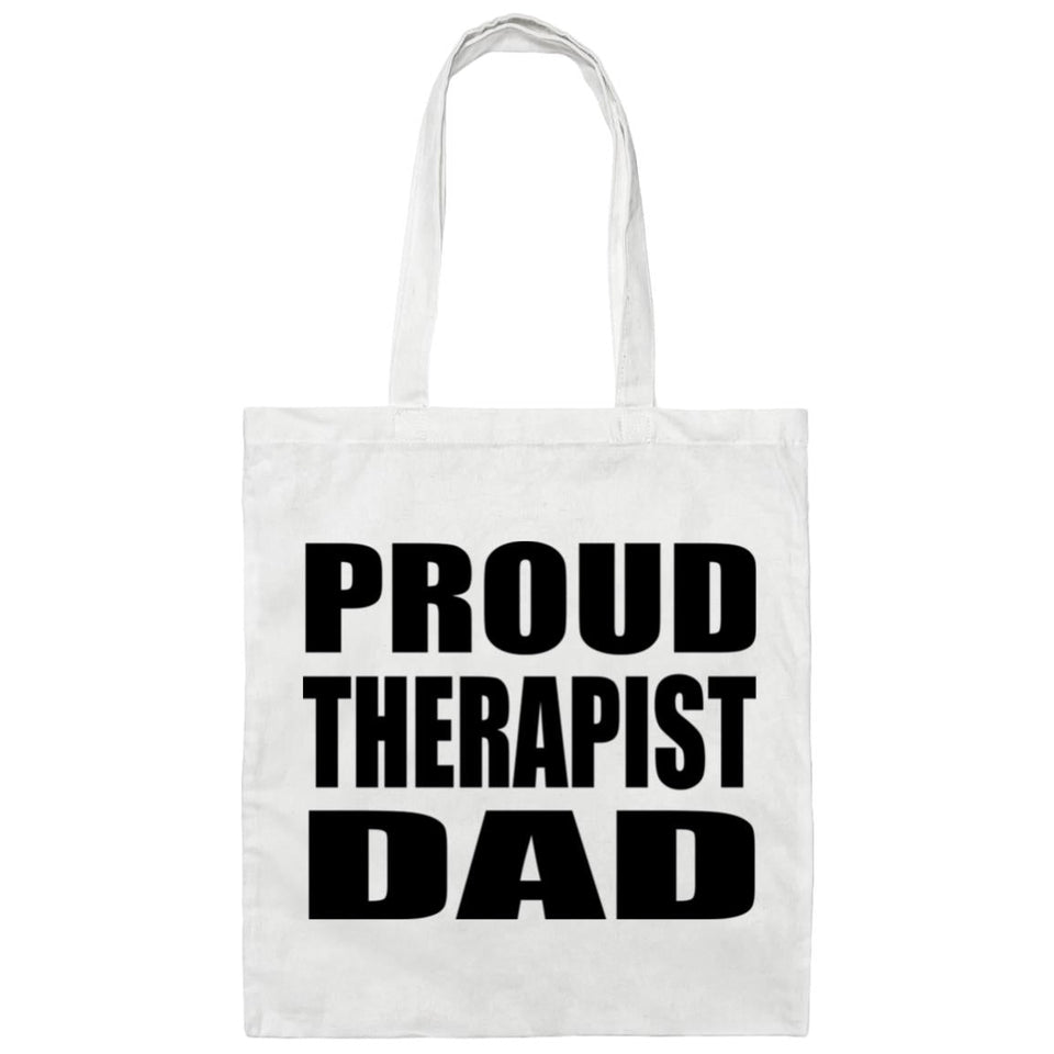 Proud Therapist Dad - Tote Bag White
