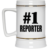Number One #1 Reporter - Beer Stein