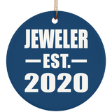 Jeweler Established EST. 2020 - Circle Ornament