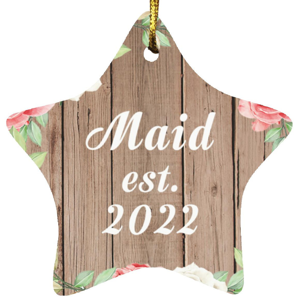 Maid Established Est. 2022 - Star Ornament B