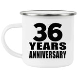 36th Anniversary 36 Years - 12oz Camping Mug