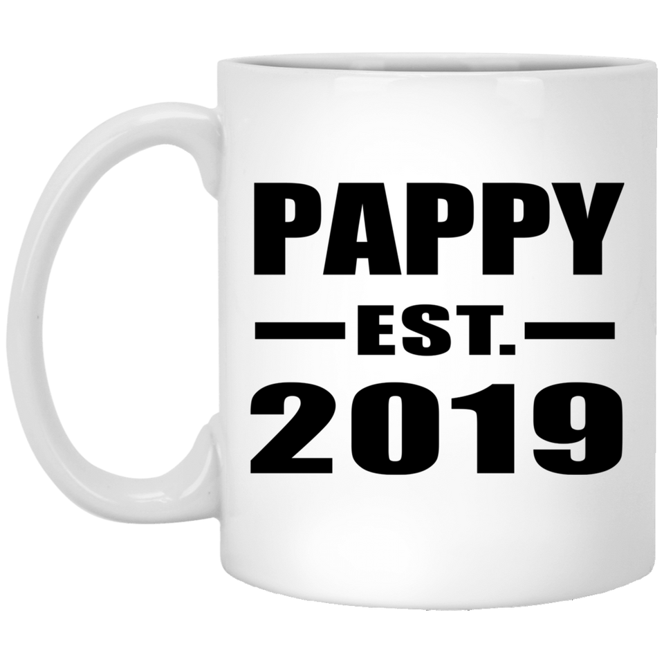Pappy Established EST. 2019 - 11oz Coffee Mug
