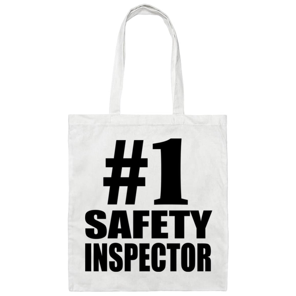 Number One #1 Safety Inspector - Tote Bag White
