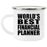 World's Best Financial Planner - 12oz Camping Mug