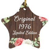 48th Birthday Original 1976 Limited Edition - Star Ornament A
