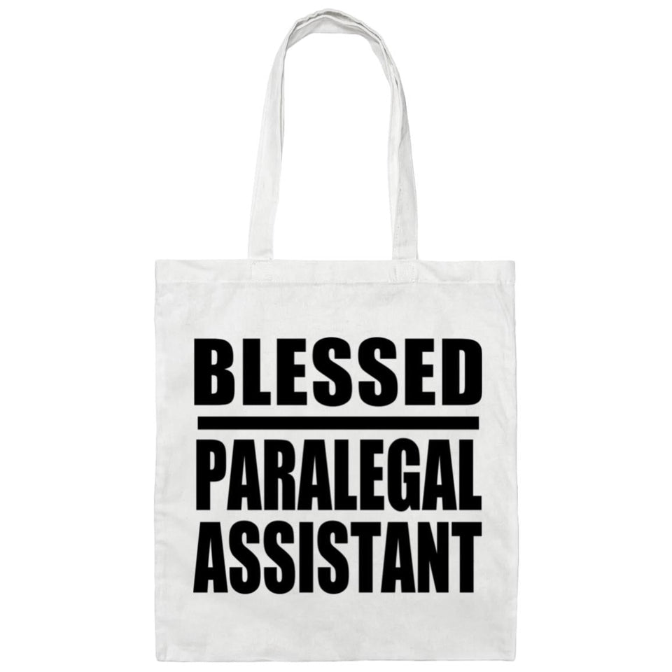 Blessed Paralegal Assistant - Tote Bag White