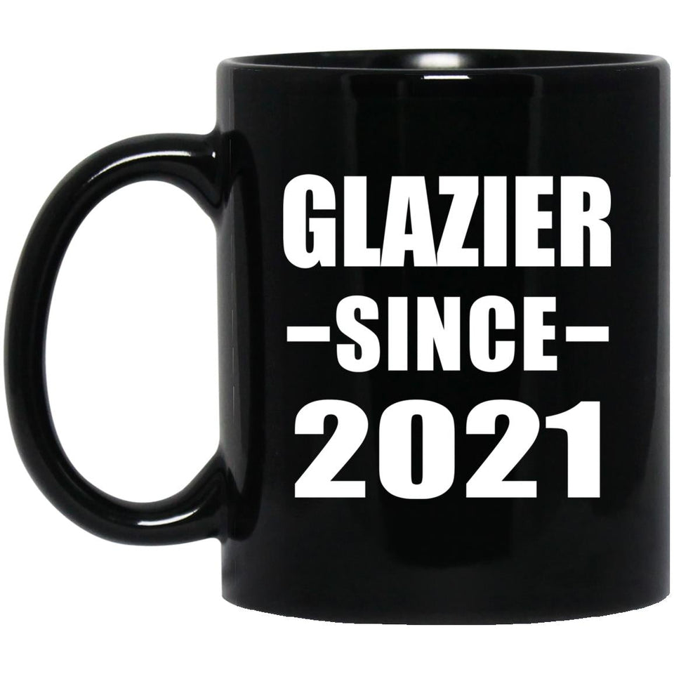 Glazier Since 2021 - 11oz Coffee Mug Black